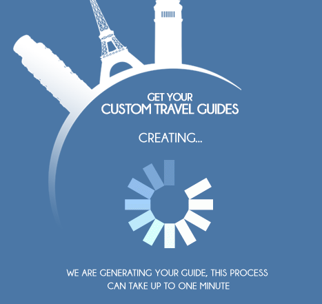 Travel guides processing