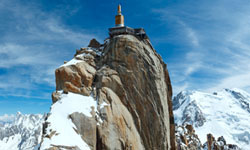 Top station of Aiguille du Midi