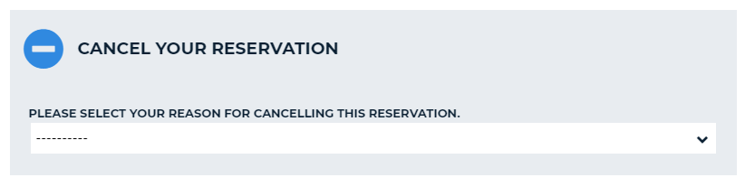 How to cancel or modify your booking - view your reservation